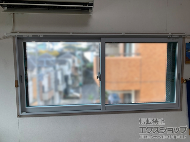 神奈川県横浜市のの二重窓（内窓） インプラス 引違い窓 2枚建 施工例
