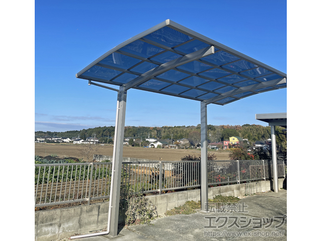 熊本県菊池郡菊陽町ののカーポート レイナポートグラン　積雪〜20cm対応 施工例