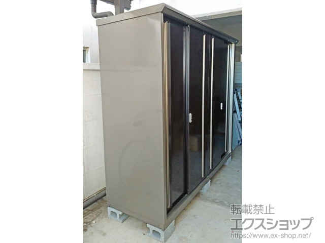 東京都港区のの物置・屋外倉庫 ナイソーシスター　2160×720×1903 KMW-217E-P-CB 施工例