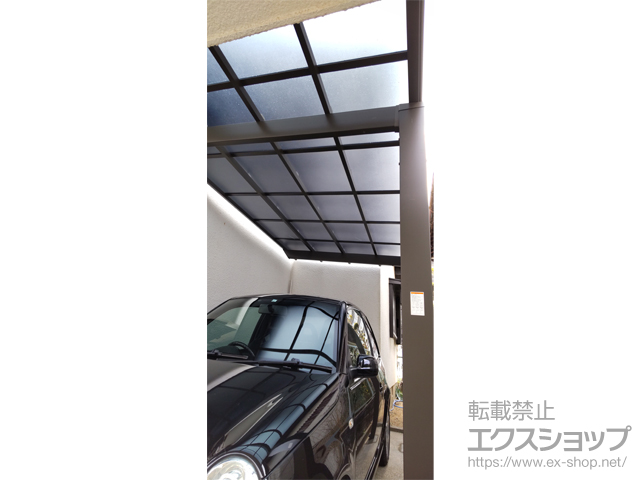 兵庫県神戸市ののカーポート ソリッドポート 積雪〜20cm対応 施工例