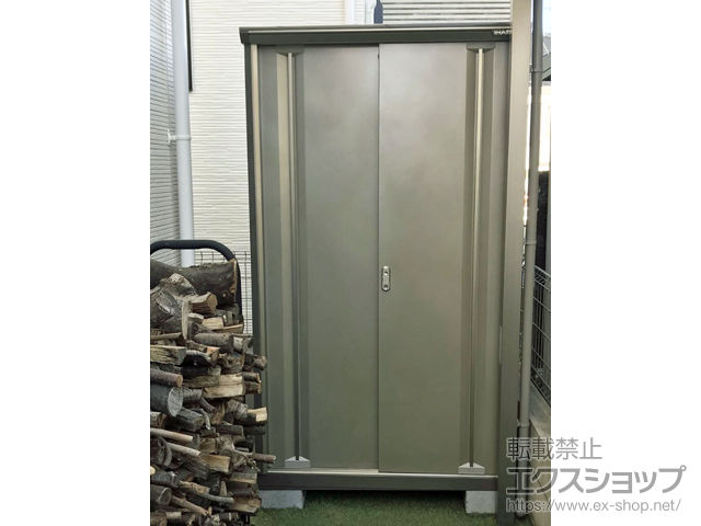 東京都小金井市のの物置・屋外倉庫 ナイソーシスター　1100×920×1903 KMW-119E-NG 施工例