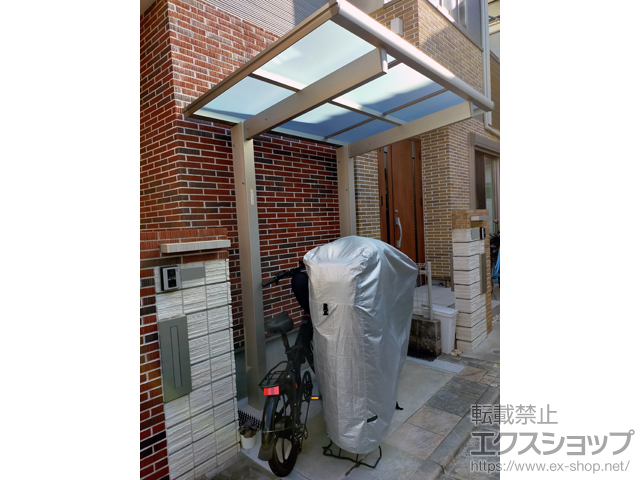 大阪府東大阪市ののサイクルポート・駐輪場 エフルージュグランミニ 積雪〜20cm対応 施工例