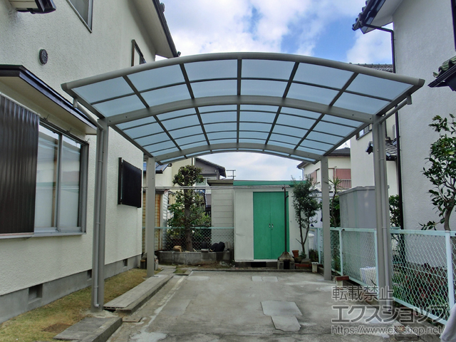 大阪府泉南市ののカーポート レイナツインポートグラン　積雪〜20cm対応 施工例