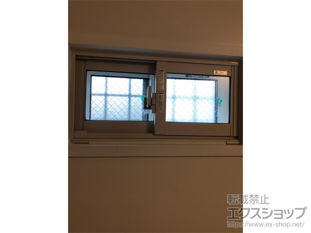 京都府宇治市のの二重窓（内窓） インプラス  引違い窓 浴室仕様 ユニットバス納まり 2枚建 施工例