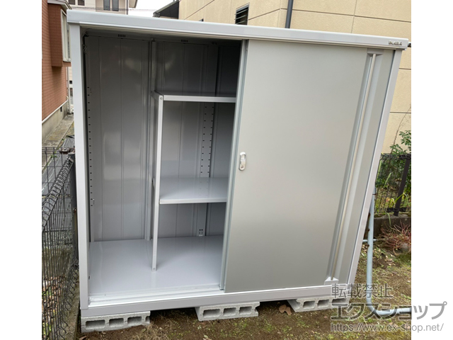 熊本県菊池市のの物置・屋外倉庫 シンプリー 一般型 1740×755×1603 MJX-177D-P-PS 施工例