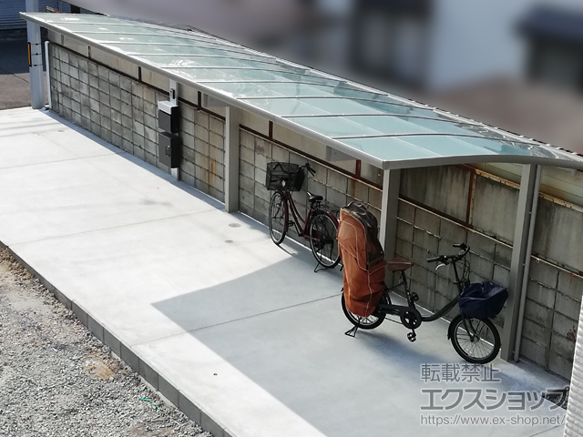 大阪府堺市ののカーポート レイナポートグラン 延長　積雪〜20cm対応 施工例