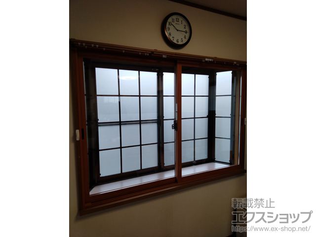千葉県船橋市のの二重窓（内窓） インプラス 引違い窓 2枚建 施工例