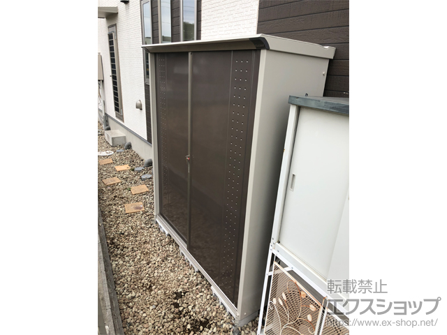 千葉県市川市のの物置・屋外倉庫 グランプレステージジャンプ 1695×530×1900 GP-175A-T-CB 施工例