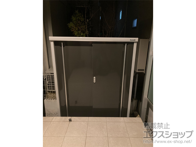 埼玉県さいたま市のの物置・屋外倉庫 シンプリー 一般型 1320×415×1603 MJX-134D-EB 施工例
