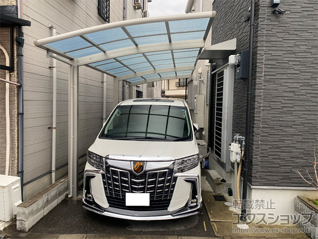 大阪府大阪市ののサイクルポート・駐輪場、カーポート レイナポートグラン 延長　積雪〜20cm対応 施工例