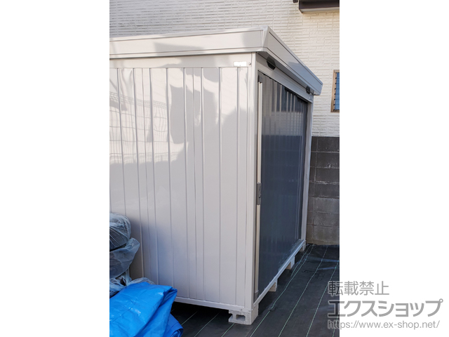 千葉県千葉市のの物置・屋外倉庫 FORTA 一般型 2210×1370×2085 FS-2214S-CG 施工例