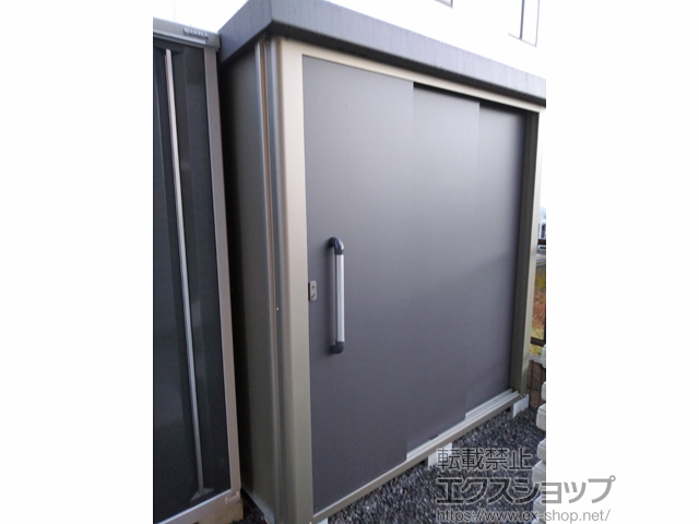 滋賀県守山市のの物置・屋外倉庫 エスケーエイト SK8-70 一般型 1800×1200×1940 SK8-70-GK 施工例