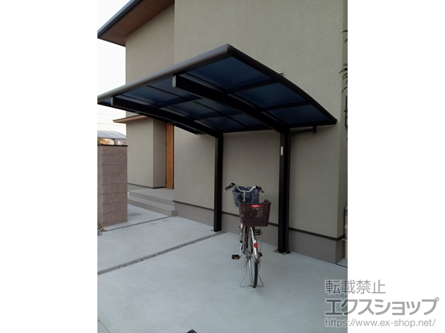 大阪府柏原市ののサイクルポート・駐輪場 プレシオスポート ミニ 積雪〜20cm対応 施工例