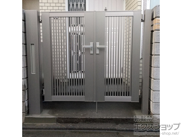 東京都西東京市のの機能門柱・ポスト ファンクションユニット ウィルモダンスリム 施工例