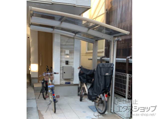 東京都北区ののサイクルポート・駐輪場 プレシオスポート ミニ 積雪〜20cm対応 施工例