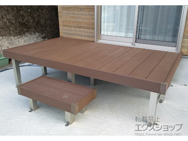 長崎県長崎市ののウッドデッキ マージウッドデッキ 施工例