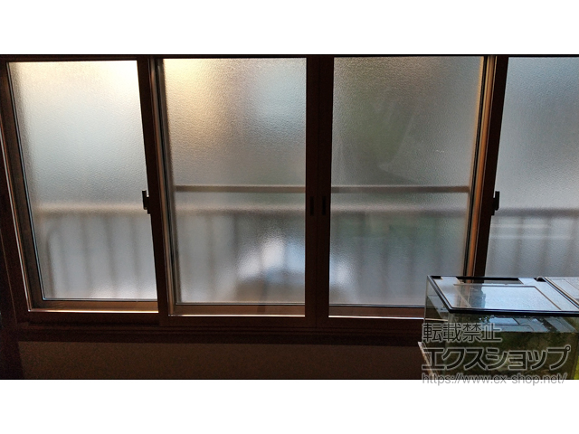 兵庫県神戸市のの二重窓（内窓） インプラス 引違い窓 変則4枚建 施工例