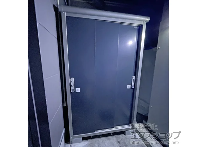兵庫県加古川市のヨドコウの物置・収納・屋外倉庫 エスモ 一般型 1200×750×1959 ESE-1207A-SM 施工例