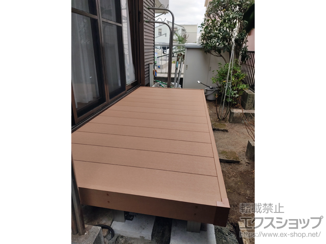 神奈川県伊勢原市ののウッドデッキ マージウッドデッキ 施工例