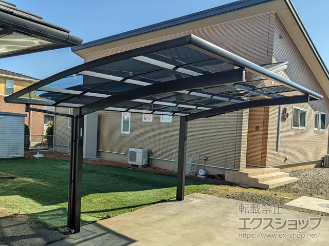 千葉県八街市のValue Selectのカーポート プレシオスポート 積雪～20cm対応 施工例