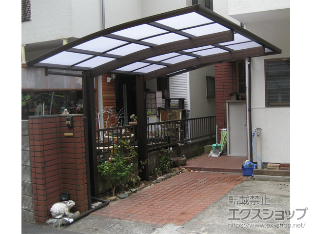 東京都武蔵村山市ののカーポート プレシオスポート 積雪〜20cm対応 施工例