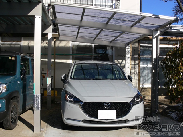 長野県松本市ののカーポート エフルージュZ FIRST 積雪〜25cm対応 施工例