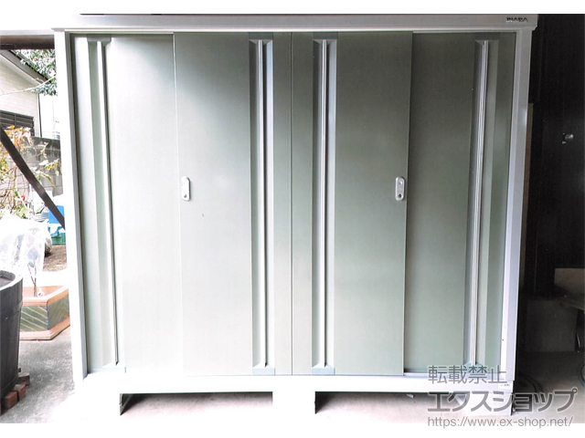 東京都小金井市のの物置・屋外倉庫 シンプリー 一般型 1940×755×1603（MJX-197D-P） MJX-197D-P-JG 施工例