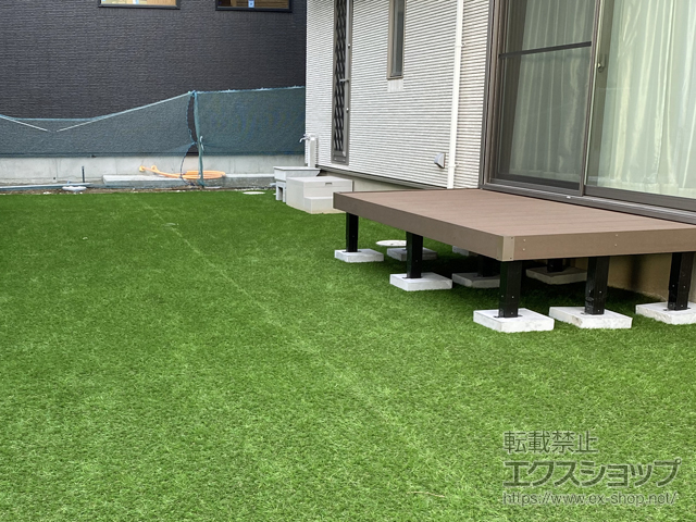 千葉県袖ケ浦市ののウッドデッキ リウッドデッキ 200 施工例