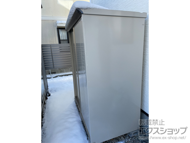 長野県長野市のの物置・屋外倉庫 グランプレステージジャンプ 1695×900×1900 GP-179A-F-MW 施工例