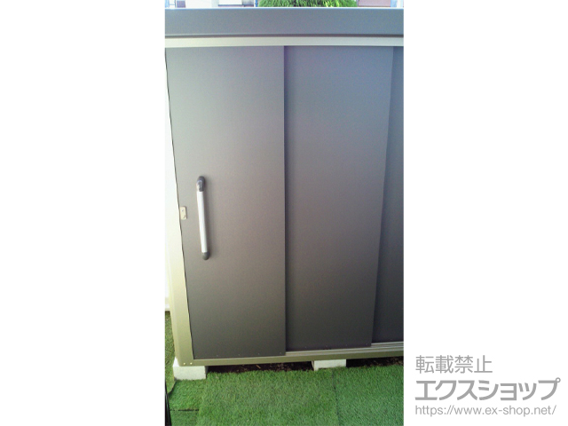 東京都東久留米市のの物置・屋外倉庫 エスケーエイト SK8-50 一般型 1800×800×1940 SK8-50-GK 施工例