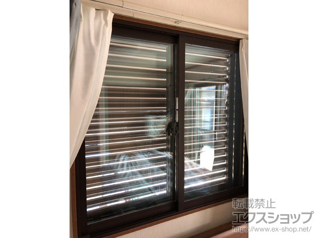 熊本県熊本市のの二重窓（内窓） インプラス 引違い窓 2枚建 施工例