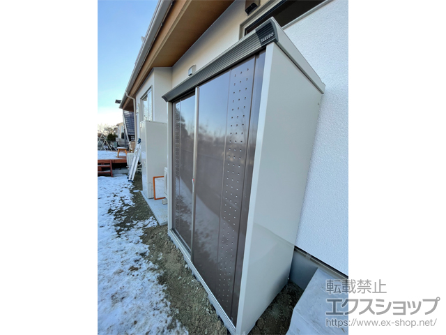 宮城県仙台市のの物置・屋外倉庫 グランプレステージジャンプ 1488×750×1900 GP-157A-F-CB 施工例