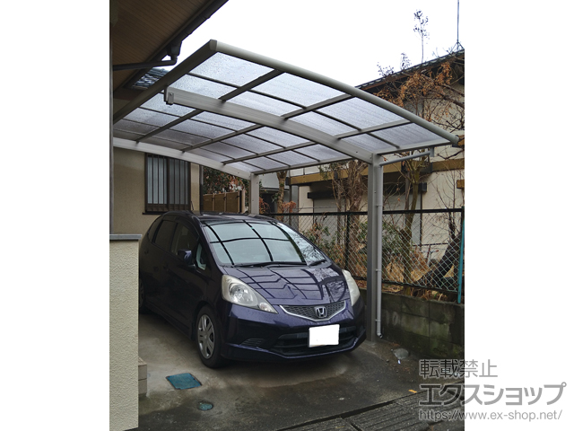 千葉県我孫子市ののカーポート レイナポートグラン　積雪〜20cm対応 施工例