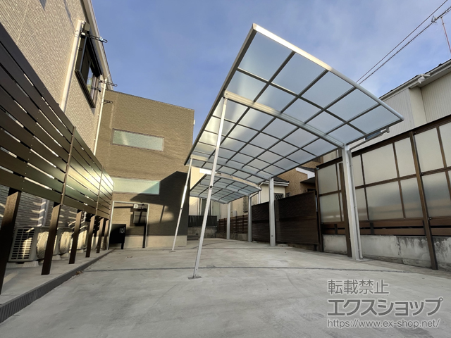 神奈川県藤沢市ののカーポート レイナポートグラン　積雪〜20cm対応 施工例