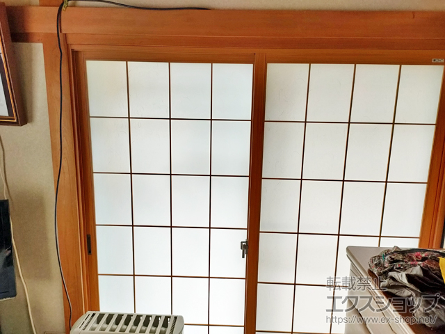 大阪府豊能郡能勢町のの二重窓（内窓） インプラス 引違い窓 2枚建 施工例