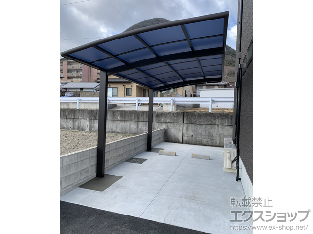 香川県丸亀市ののカーポート レイナポートグラン　積雪〜20cm対応 施工例