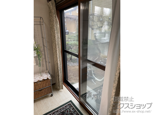 東京都東久留米市のの二重窓（内窓） インプラス 引違い窓 2枚建 施工例