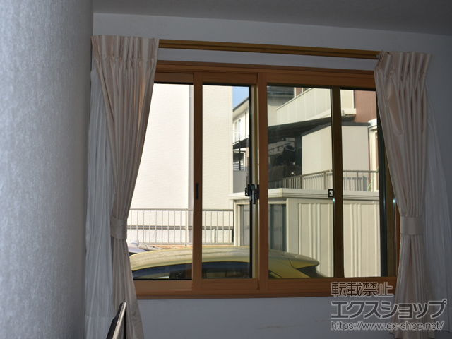 山口県山口市のの二重窓（内窓） インプラス 引違い窓 2枚建 施工例