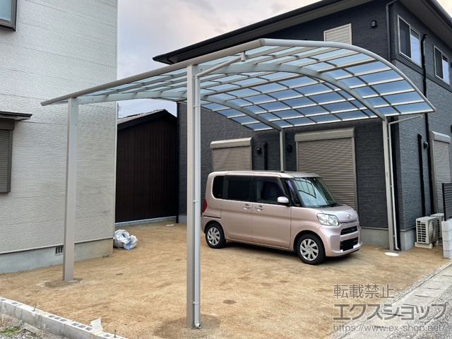 福岡県飯塚市ののカーポート レイナツインポートグラン　積雪〜20cm対応 施工例