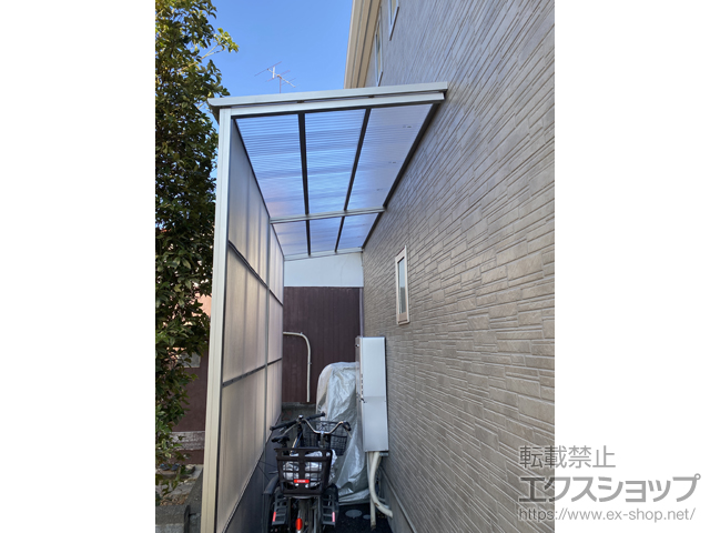 東京都福生市ののストックヤード ストックヤードII オープンタイプ 積雪〜20cm対応 施工例