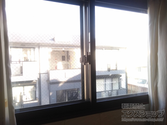 神奈川県川崎市のの二重窓（内窓） インプラス 引違い窓 2枚建 施工例
