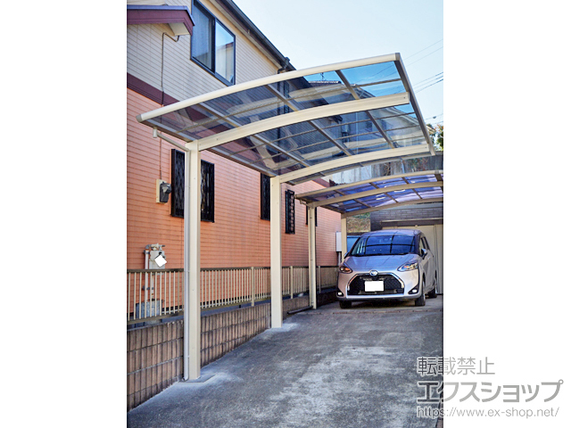 千葉県野田市ののカーポート レイナポートグラン　積雪〜20cm対応 施工例