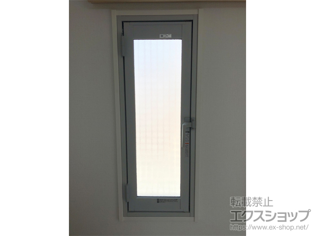 埼玉県川口市のの二重窓（内窓） インプラス 開き窓 外観右吊元 施工例