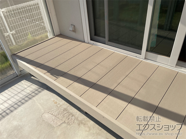 香川県高松市ののウッドデッキ リウッドデッキ 200 施工例