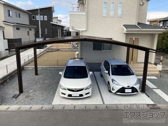 宮崎県宮崎市ののカーポート レイナトリプルポートグラン　積雪〜20cm対応 施工例