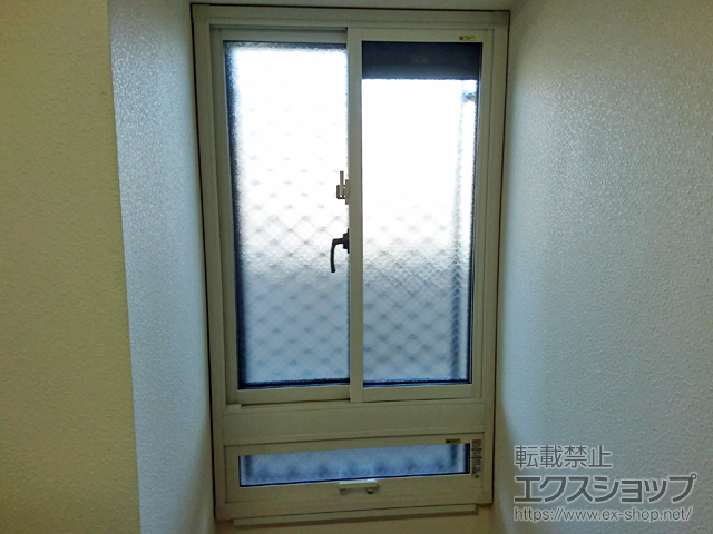 兵庫県宝塚市のの二重窓（内窓） インプラス 引違い窓 2枚建+FIX窓 *連窓仕様 施工例