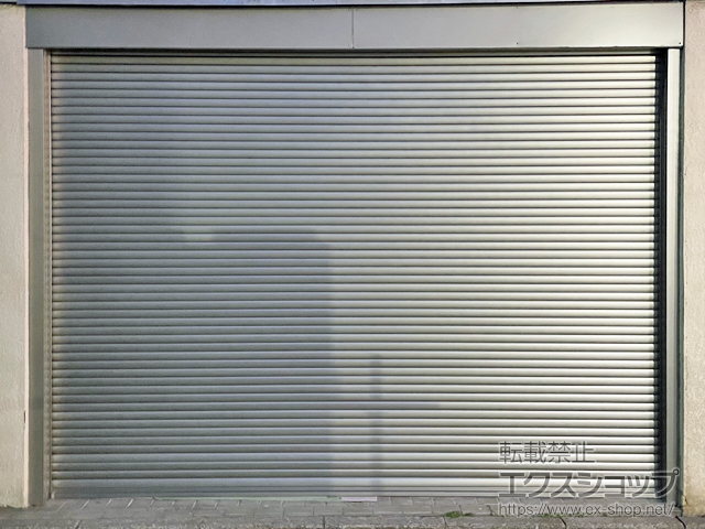 東京都東村山市のLIXIL リクシル（トステム）のガレージシャッター ガレージシャッタークワトロ 電動式 内部付タイプ 施工例