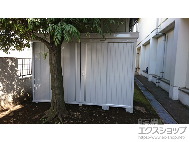 神奈川県横浜市のの物置・屋外倉庫 ネクスタ 一般型 3050×950×2075(NXN-29S) NXN-29S-FS 施工例