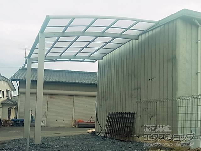 栃木県佐野市ののカーポート レイナポートグラン　積雪〜20cm対応 施工例