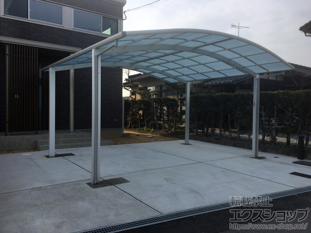 佐賀県三養基郡上峰町ののカーポート レイナツインポートグラン　積雪〜20cm対応 施工例